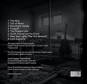 The YLA Sessions CD Cover Back